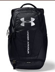 Under Armour Ua Hustle 3 0 Backpack Black Silver Laptop School 1294720 001 Storm