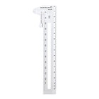 Midori Cl Slide Ruler Clear  6 3  L X 2 72  W  Clear