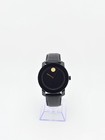 Movado Bold Black Dial Black Leather Band Men s Watch - 3600480   395 Msrp 