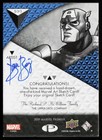 2019 Ud Premier Marvel Sketch By Dan Borgonos Captain America 1 1