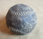 1870s Antique Late 19th C Figure 8 Style Leather Baseball Ball Indian Wars  9 