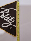 Blatz Beer Patch Lg 9  Iron-on For Uniform  Jacket  Shirt  Bag  Backpack Nos