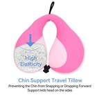 Kids Travel Pillow For Car Seat Kids Travel Neck Pillow U-shape Car Seat Head   
