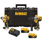     Sale Dewalt 20v Max Cordless Brushless Xr 2-tool Combo Kit With Toughsystem