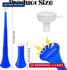 24 Inch Collapsible Stadium Horn  Vuvuzela Plastic Blow Cheering Horn  Collapsib