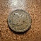 1852 1c Bn Braided Hair Large Cent