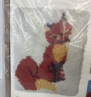 Vintage Caron Latch Hook Fox Pattern 12x15 New 3045 1977