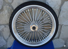 21x3 5 Mammoth Fat Spoke Wheel 120 70-21 Www S Tire Kit Harley Touring 2000-07