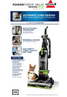 Bissell Powerforce Helix Turbo Rewind Pet  Upright Vacuum  Pet Friendly  Automat