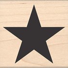 Stamps By Impression Star Rubber Stamp  2   - St 2 25 Inches X 2 25 Inches 1107