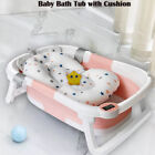 Foldable Baby Bath Tub Newborn Safety Collapsible Portable Infant Shower Bathtub