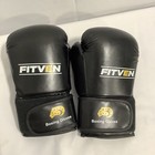 Fitven Boxing Gloves Plus Hook And Loop Bag One-size