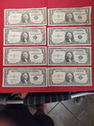  1 Silver Certificates Fine vf Star Note Included Series Of 1935 1957