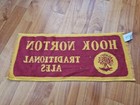 Rare Vintage Hook Norton Traditional Ales Pub Bar Beer Towel Breweriana