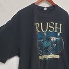 Rush Clockwork Angels Shirt  Black 2012 Tour Black Double Sided Xxl Geddy Lee