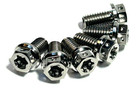 Ktm Sx-f 250 2005-2026 Rear Brake Rotor Disc Bolts Titanium Dual Drive Torx Hex