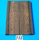 1 Pair Ziricote Snakeskin Figured Knife Scales 1 4  X 1-1 2  X 5  exotic Wood