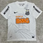 Neymar Jr Santos Football Shirt 2012 Home White Retro Soccer Jersey