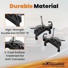  2  Front Drop Spindle For Chevy S10 Gmc S15 2wd 1982-2004 Lowering Kit 