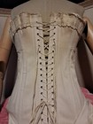Antique 1910s American Lady Corset     Style 826     Cotton   Lace     Light Pink    