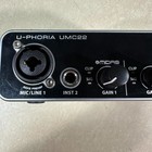 Behringer U-phoria Umc22 Audio Interface Untested Usb Digital Audio   52426