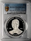 2000   20 Proof Liberia Ronald Reagan Pcgs Pr69 Dcam  47588972 Top Pop   1 Of 1 