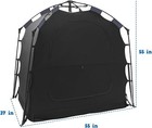 Pack N Play Blackout Cover Baby Sleep Tent 1-click Set Up Blackout Tent Travel