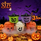 Spooky Mini Boo Bucket Figurines  Mini Halloween Nostalgia Bucket  Halloween Can