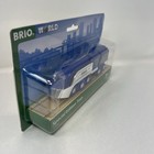 Brio Special Edition Train Blue   Chrome Steam Engine  33642 Wooden Railway New