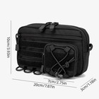 Edc Molle System Waist Pack Tactical Outdoor Pouch Tool Storage Bag