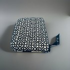 Vera Bradley Black White Small Zip Cosmetic Makeup Bag Pouch Pvc Lined Retired
