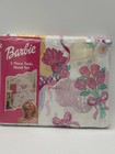 Vintage Barbie Ballerina 4 Pc Full Sheet Set New  Pillowcase Flat Fitted