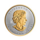 2023 Canada  20 Ultra High Relief Silver Maple Leaf With Selective Gold Plating