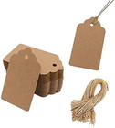 Kraft Paper Gift Tags 100pcs With String Blank Brown Tags For Gift Bags Price