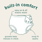Lightweight Comfortable Swim Diaper 12 Month Gray Waterproof Reusable Upf 50