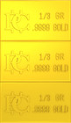 1 Gr  9999 Gold Bars Breaks Into 3 Bars Bullion Fractional Gold Bars