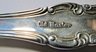 Towle Old Master Sterling Silver 4-piece Place Setting No Monogram