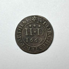 1669 England  dorchester  - Farthing Token 