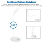 1-3 Pack Eye-caring Led Desk Lamp Usb Rechargeable 3 Brightness Levels