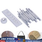 Craft Tool Die Punch Snap Kit Rivet Setter With Base For Punch Hole  Button
