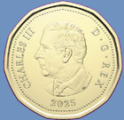 2025 Canada 150th Anniv Supreme Court Coloured Loonie Dollar Mint Unc  1 Coin
