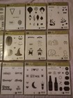 Lot Of 15 Stampin  Up  Cling   Rubber Stamp Sets - Card Making scrapbooking  3
