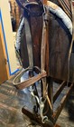 1940 s Vintage Bridle With Engraved Crockett Renalde Bit