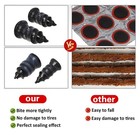 Universal Tire Repair Screw In Rubber Plug Nail Car Tyre Puncture Kit Off-road