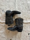 Vintage 50s Acme Boots Inlaid Children   s  Cowboy Boots Neolite 