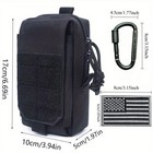 Molle Tactical Pouch Phone Holder Waist Pack Edc Tool Organizer Pocket