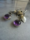 Women 925 Silver Dangle Drop Ear Hook Fashion Wedding Gift Earrings A Pair