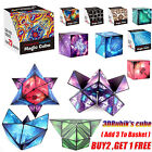 3d Shape Shifting Box Magnetic Cube Space Thinking Training Puzzle Toy For Kids