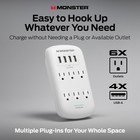 Surge Protector Power Strip  6 Outlets  4 Usb Ports  120v  4 2a  B Plug  980    