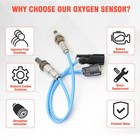 4 Upstream downstream O2 Oxygen Sensor For 2013-2015 Ford Explorer 3 5l Nonturbo